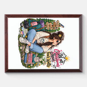 Not All Classrooms Have Four Walls – Adventure Gir Award Plaque