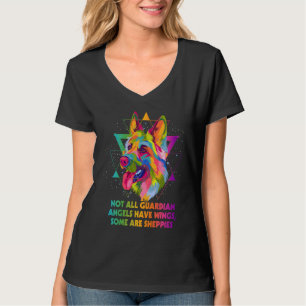 Not All Guardian Angels Have Wings German Shepherd T-Shirt