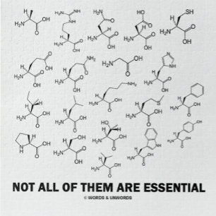 Not All Of Them Are Essential (20 Amino Acids) Jigsaw Puzzle