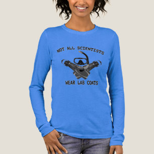 Not All Scientists Wear Lab Coats (Dark colors) Tri-Blend Shirt