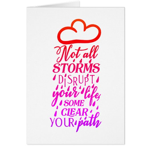 Not All Storms Cards (Front)