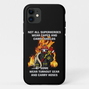 Not All Superheroes...Firefighter iPhone 11 Case