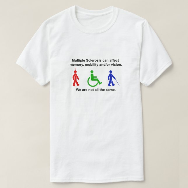 NOT ALL THE SAME T-Shirt (Design Front)