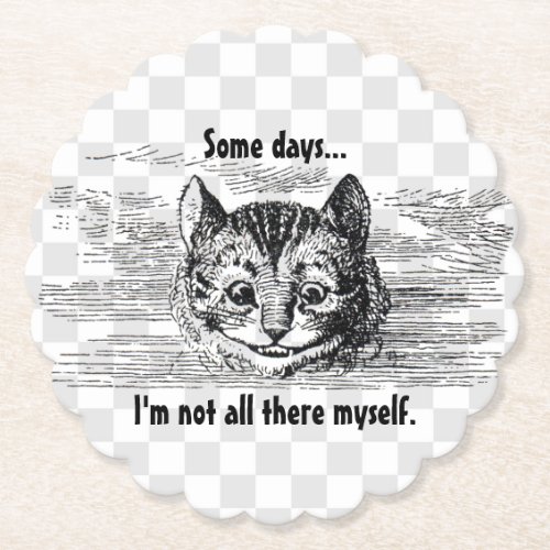 Not All There Paper Coaster