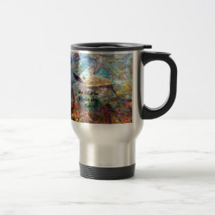 Not All Those Who Wander Inspirational Quote Travel Mug