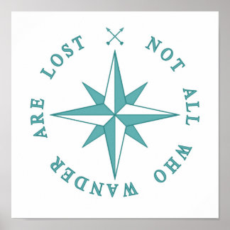 Compass Rose Posters | Zazzle