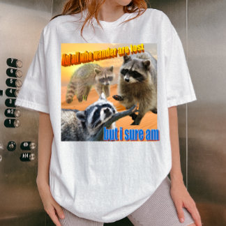 Not all who wander are lost T-Shirt