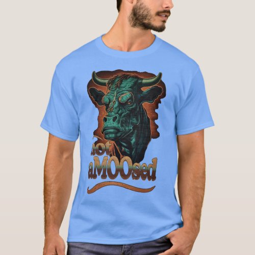 Not Amused The  Cowboy Cow T_Shirt