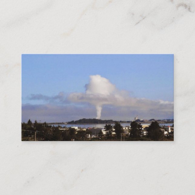 Not an atom bomb (add words) business card (Front)