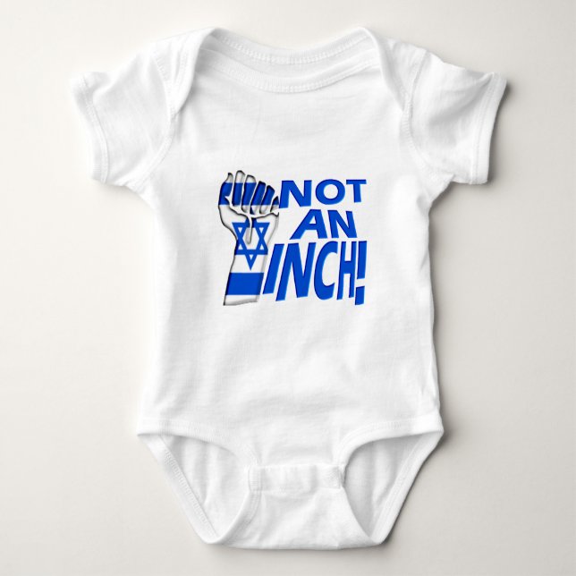 Not an Inch Baby Bodysuit (Front)