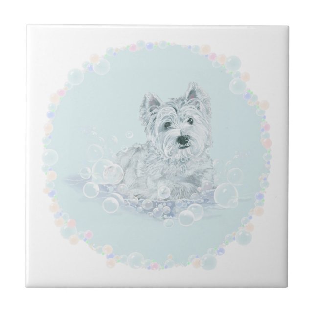 Not Another Bath Ceramic Tile (Front)