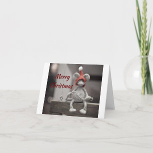 **NOT** AS QUIET AS A MOUSE "AT CHRISTMAS" HOLIDAY CARD