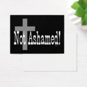 Not Ashamed! Romans 1:16 (with Cross) Tract Cards/ (Desk)