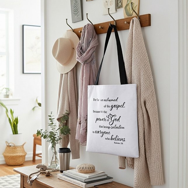 Not ashamed   tote bag (Creator Uploaded)