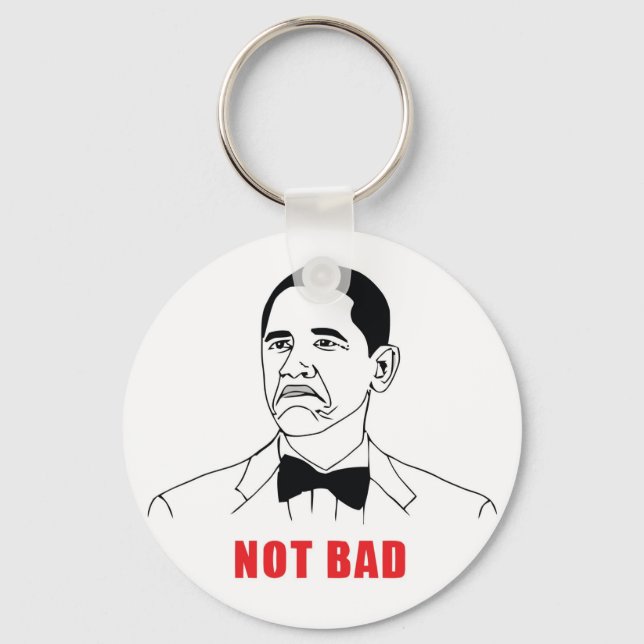 Not Bad Keychain (Front)