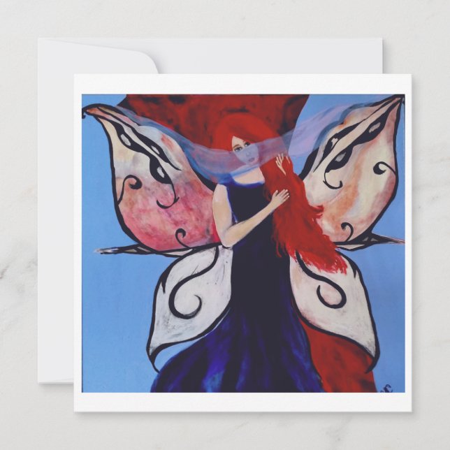 'Not Because I'm Pretty' Thank You Card (Front)