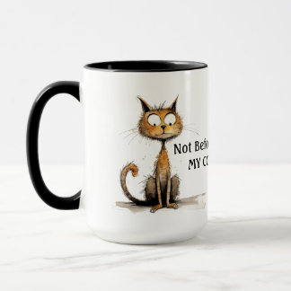 Not Before My Coffee Cat Mug
