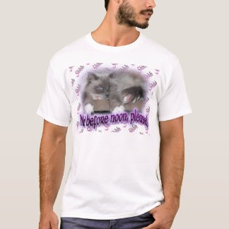 Not before noon (in purple) T-Shirt