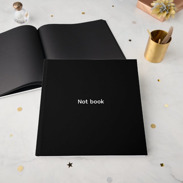 not book 12" x 12" (Front Open)