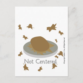 Not Centered Postcard