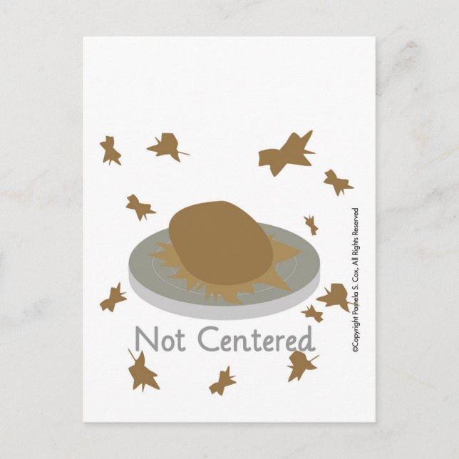 Not Centered Postcard (Front)