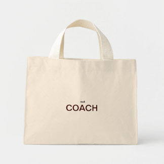not coach mini tote bag