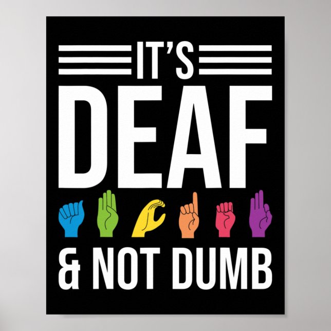 Not Dumb  Poster (Front)