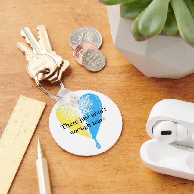 Not Enough Tears, Ukraine Keychain (Desk)