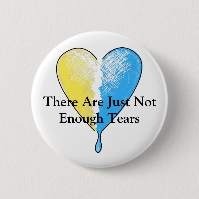 Not Enough Tears, Ukraine Pin (Front)