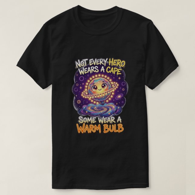 NOT EVERY HERO WEARS A CAPE T-Shirt (Design Front)