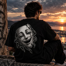 Not Everyone Smiles Through The Pain Theater Mask 