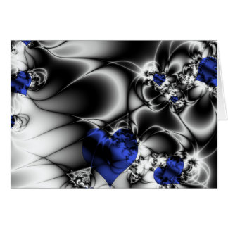 Not Everything Is Black And White, Blue Hearts Cards
