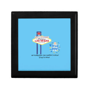Not Everything Stays In Vegas It's A boy Gift Box