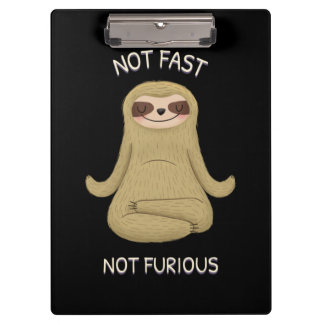 Not Fast Not Furious Clipboard