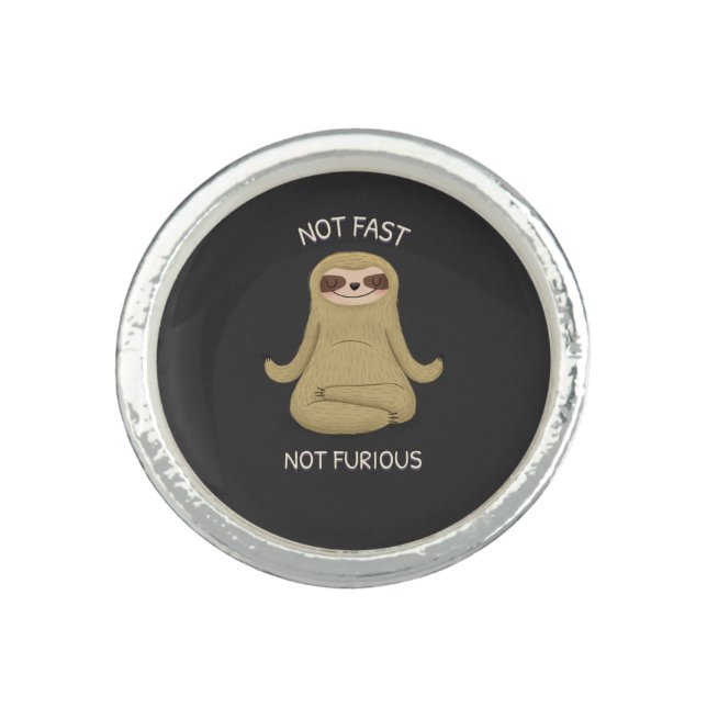 Not Fast Not Furious  Ring (Front)