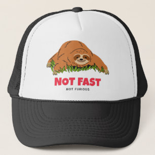 Not Fast Not Furious Trucker Hat