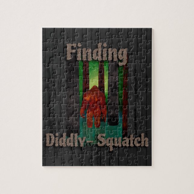 not finding bigfoot jigsaw puzzle (Vertical)