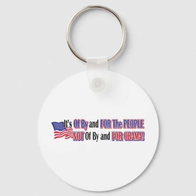 not-for-obama keychain (Front)