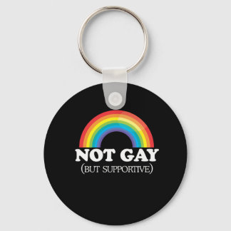 NOT GAY KEYCHAIN