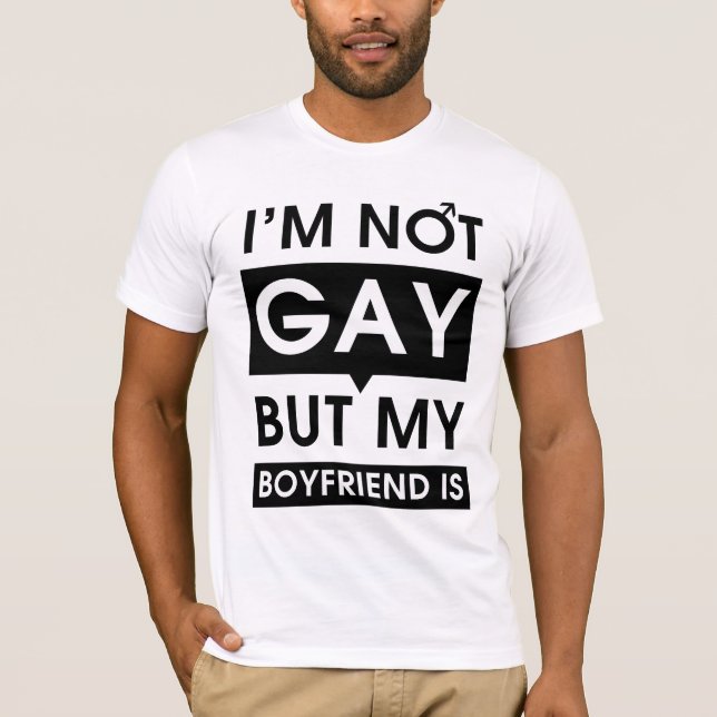Not gay T-shirt (Front)