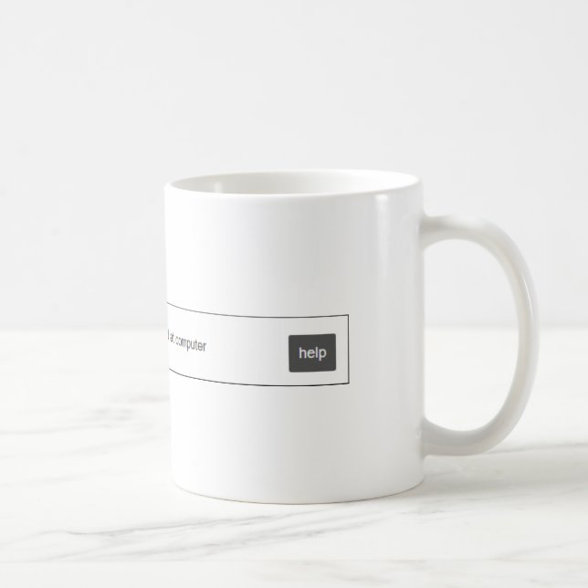 Not Good at Computer Coffee Mug (Right)