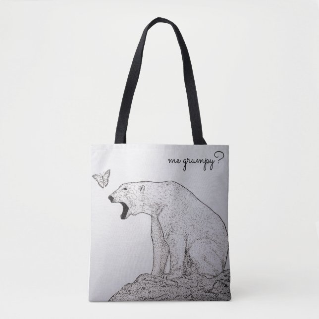 Not Grumpy Tote bag (Front)