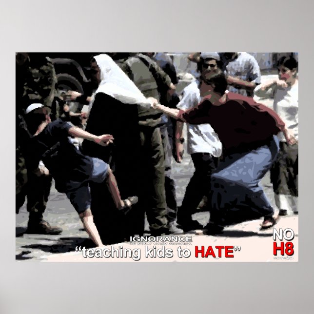 Not Hate. Ignorance is stupid. Poster (Front)