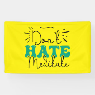 Not Hate Message Design Banner