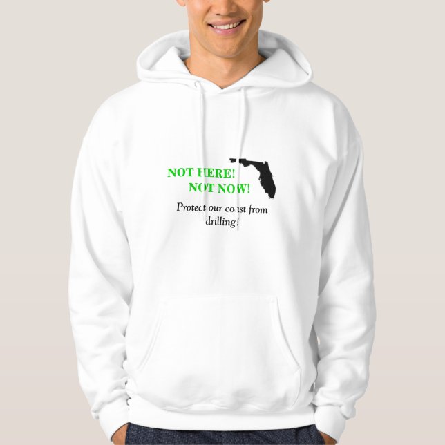 Not Here Not Now -Hoodie Hoodie (Front)