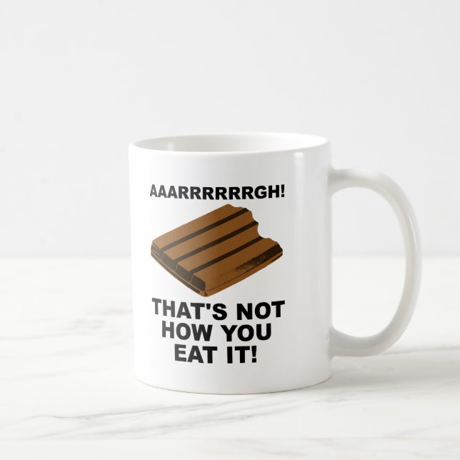 Not How You Eat It Funny Mug (Right)