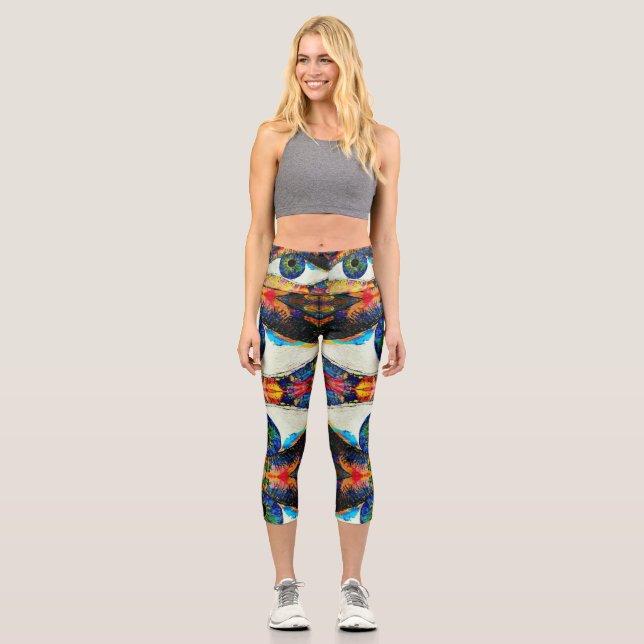 Not If EYE See You First Capri Leggings (Front)