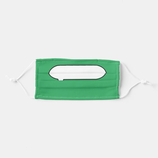 Not ill Just a Germaphobe hypochondriac Adult Cloth Face Mask (Front, Folded)
