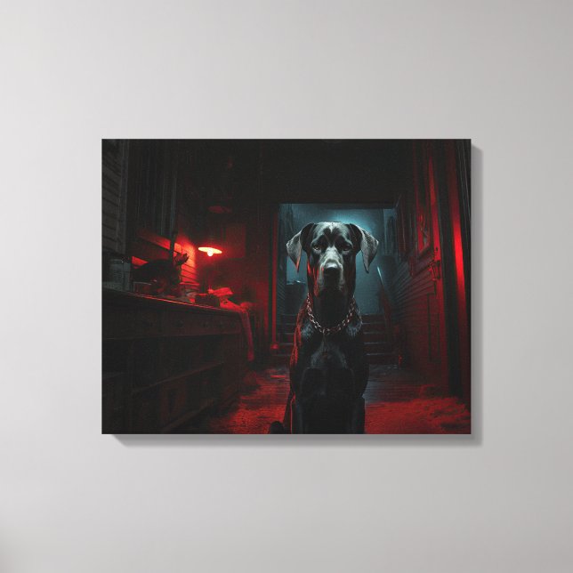 "Not In My House" Canvas Print (Front)