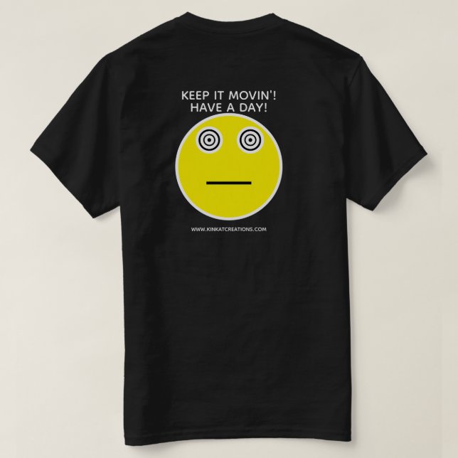 Not Interested In Narcissists.  T-Shirt (Design Back)